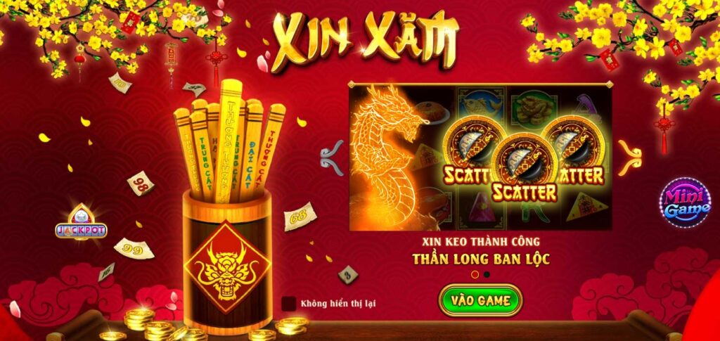 Chia sẻ cách chơi Nổ Hũ Xin Xăm tại V9BET cho dân cá cược siêu đơn giản 1 Nổ Hũ Xin Xăm tại V9BET